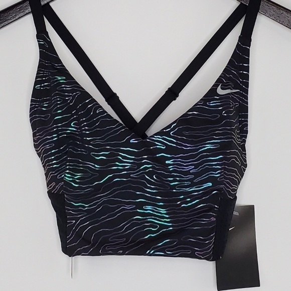 Nike Other - Nike Geo Onyx cross-Back Midkini Top